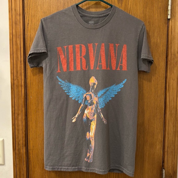 Nirvana "In Utero" tee, grey, xs - Picture 1 of 4
